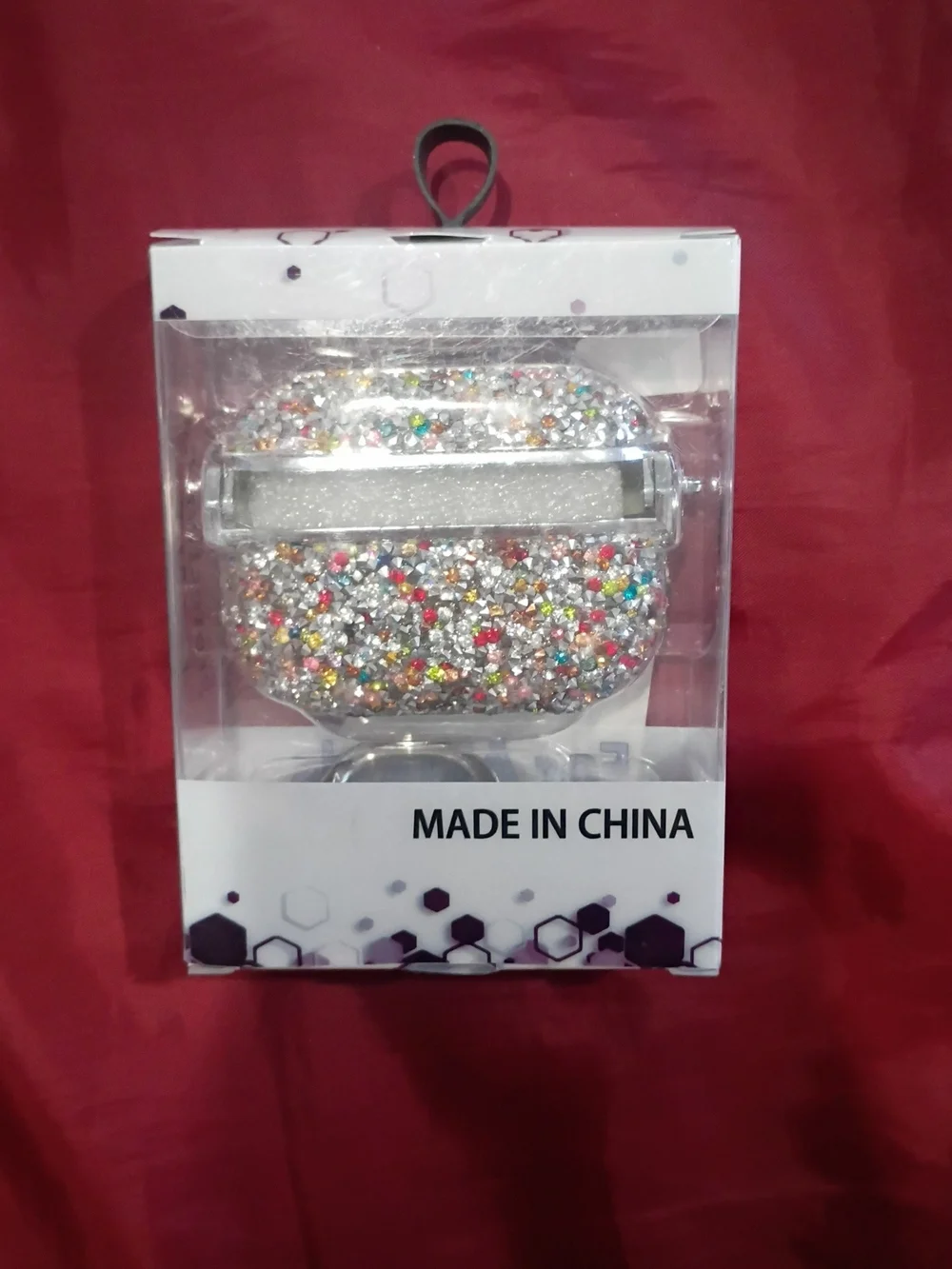 Rhinestone Crystal AirPods PRO 3 Case Cover - Multicolor Sparkle